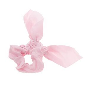 Solid Rabbit Ears Hair Ties Pink
